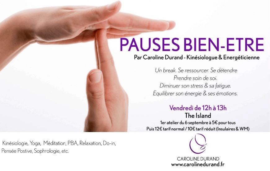 Ateliers Pauses Bien-être (The Island Montpellier).